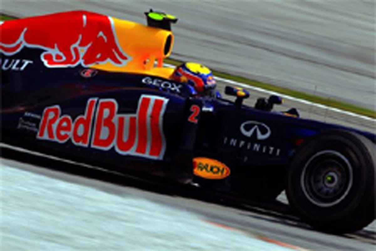 レッドブル:F1マレーシアGP 初日