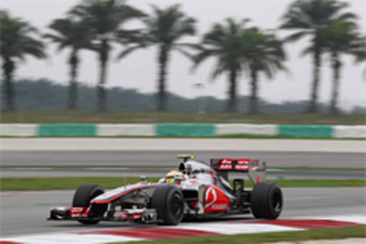 F1マレーシアGP 予選：ルイス・ハミルトンがポールポジション