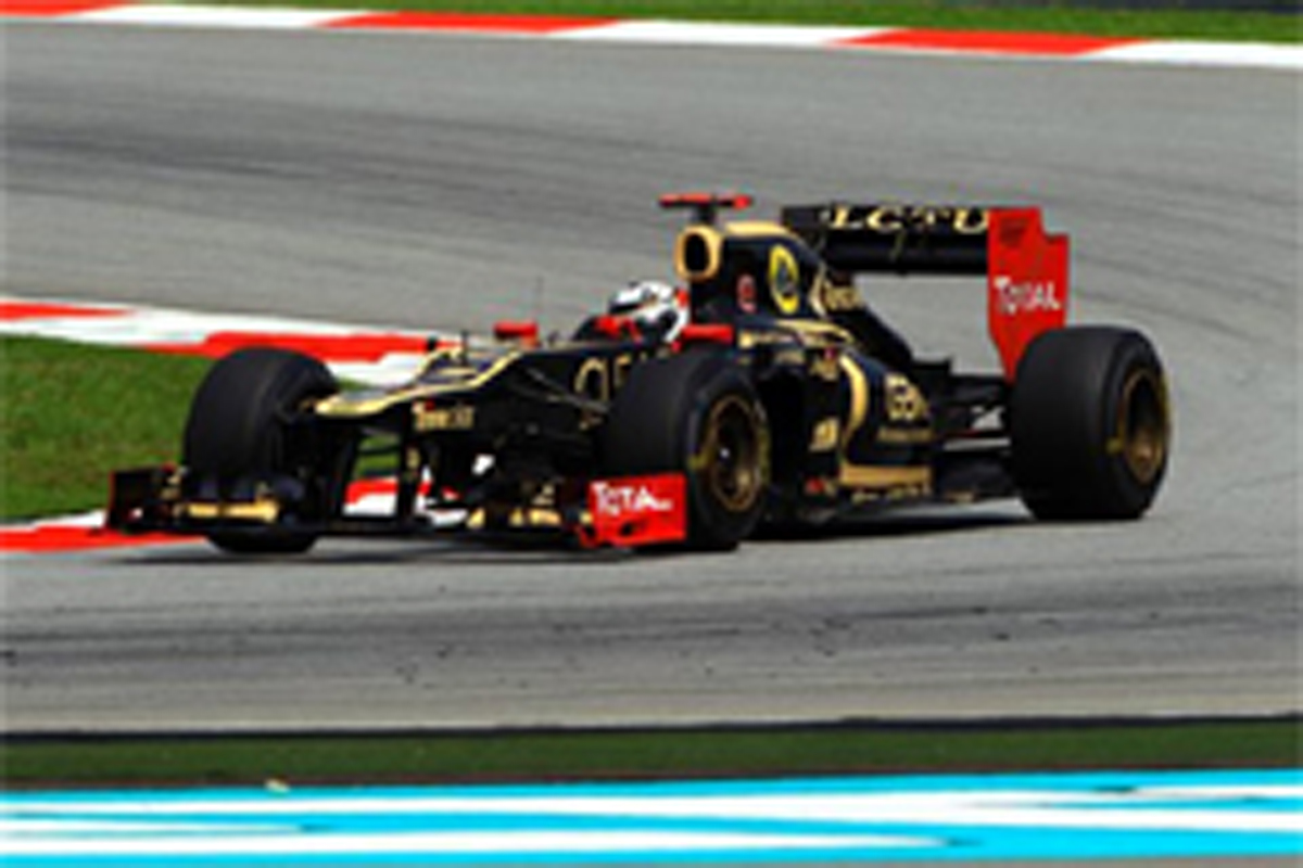 ロータス:キミ・ライコネンが5番手タイム (F1マレーシアGP 予選)