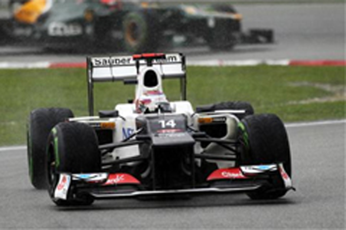 ザウバー：小林可夢偉はリタイア （F1マレーシアGP）