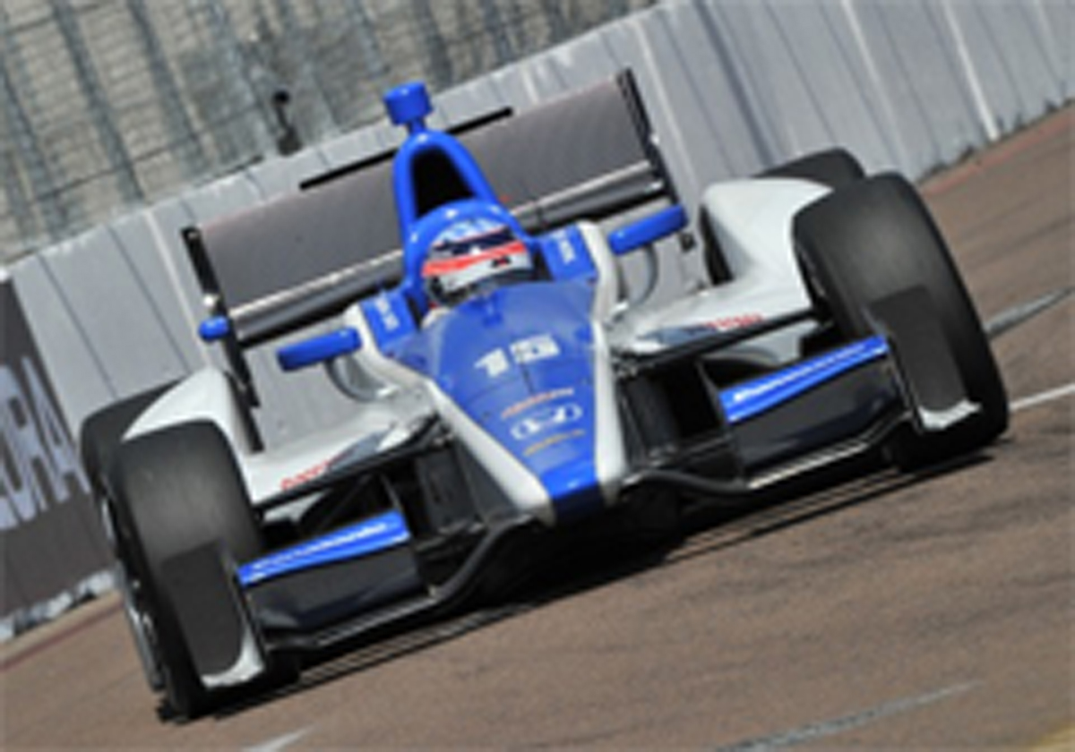 佐藤琢磨、予選15番手 （インディカー 開幕戦）