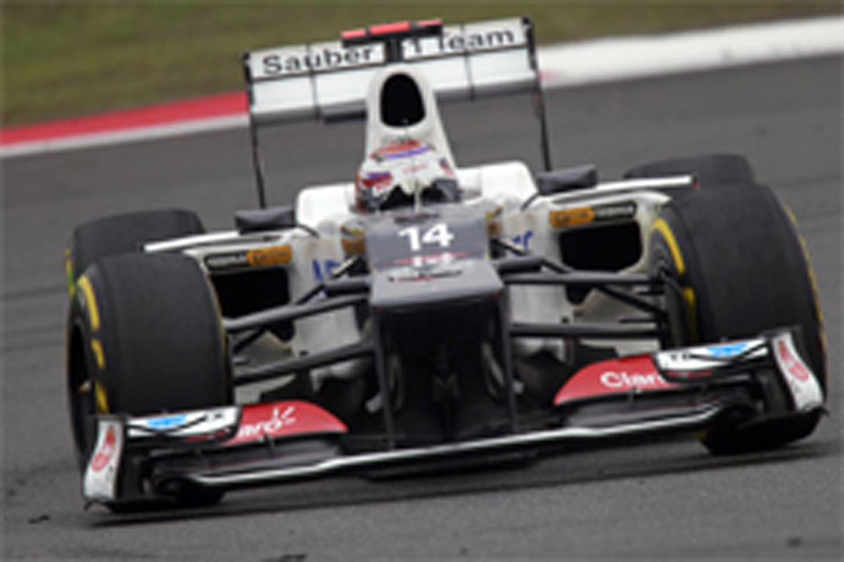 ザウバー：小林可夢偉が4番手で3番グリッド獲得 （F1中国GP 予選）