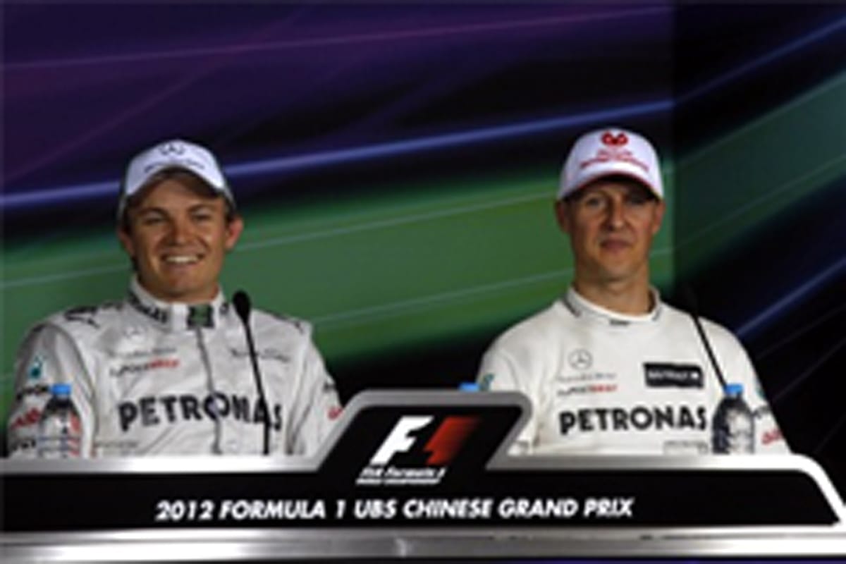 メルセデスAMG：フロントローを奪取 （F1中国GP 予選）