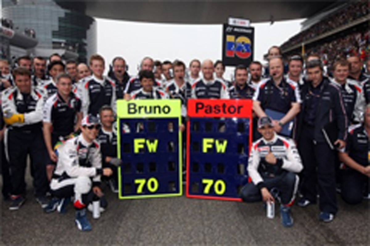 ウィリアムズ：ダブル入賞 （F1中国GP）