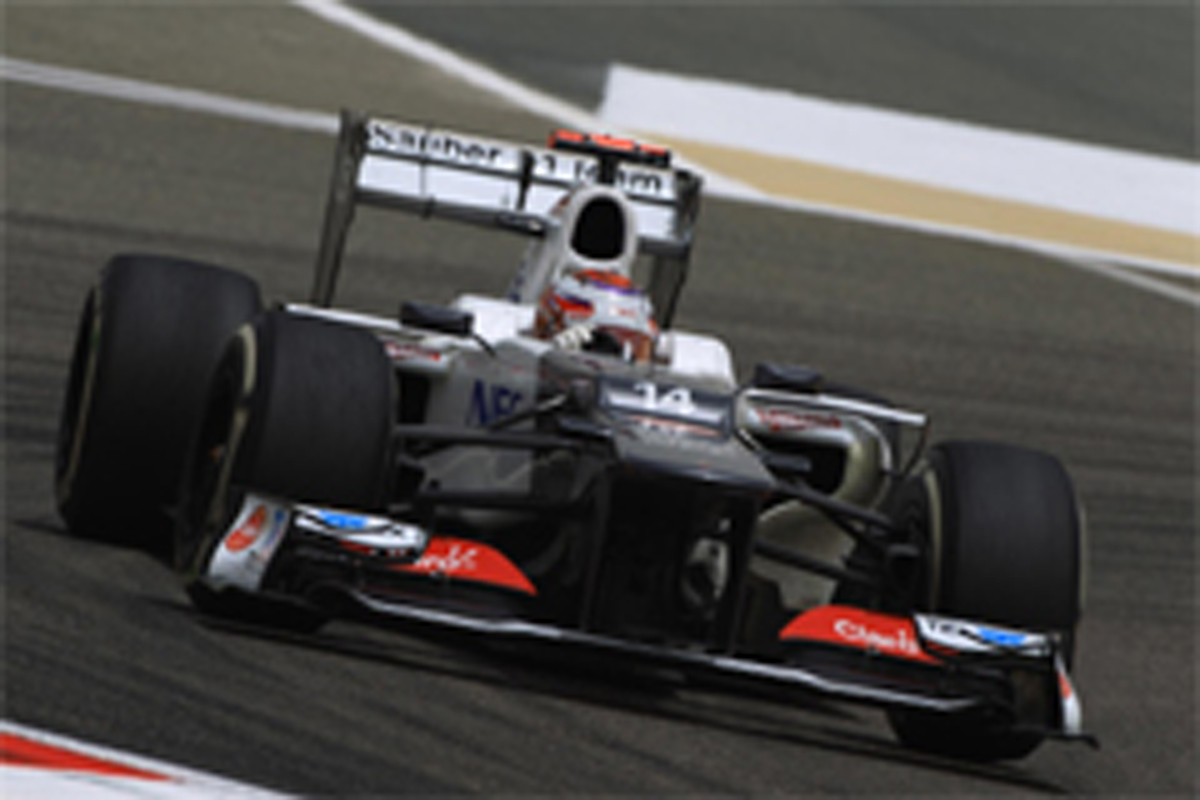 ザウバー:小林可夢偉は7番手 (F1バーレーンGP 初日)