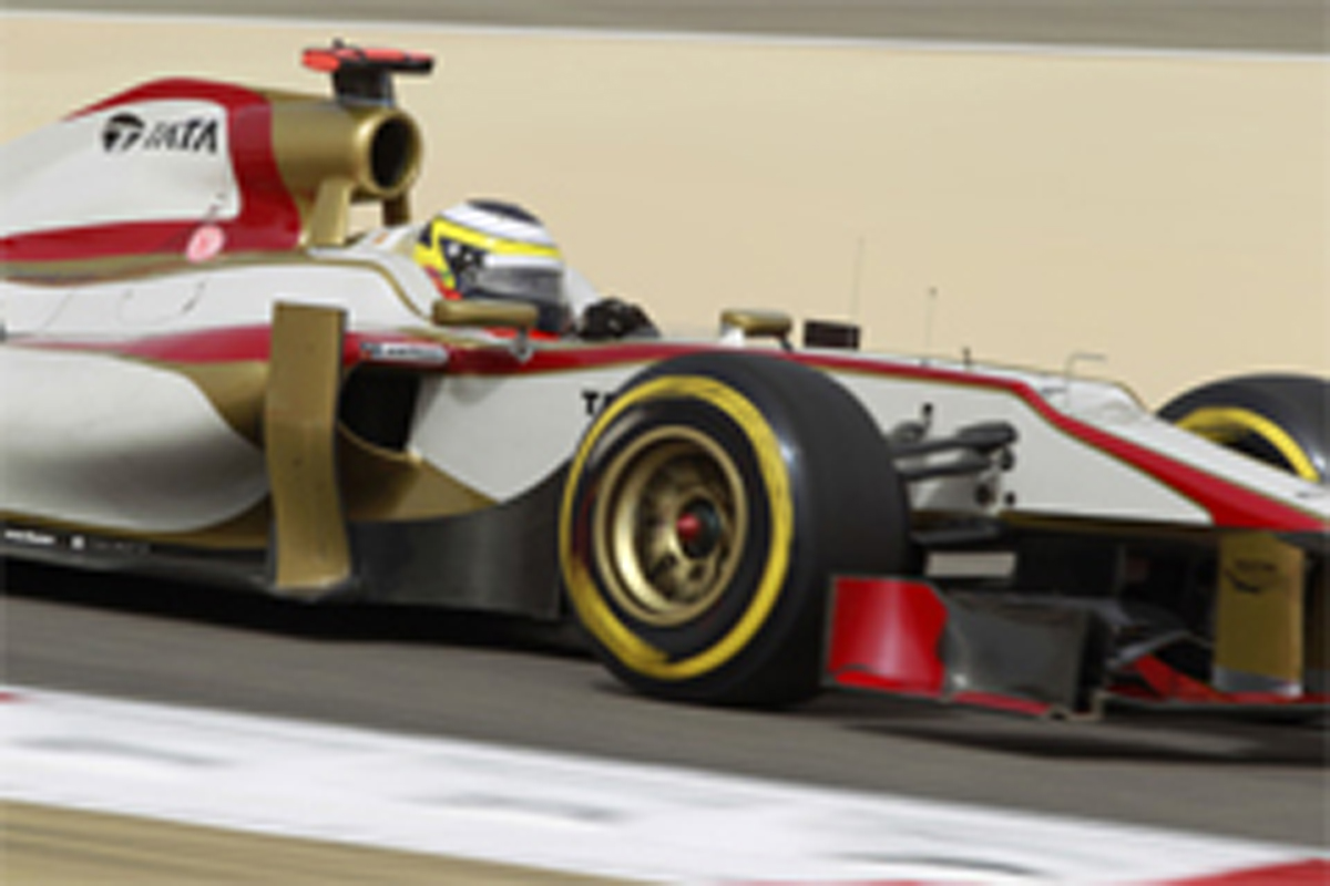 HRT:デ・ラ・ロサが最後列を脱出 (F1バーレーンGP 予選)