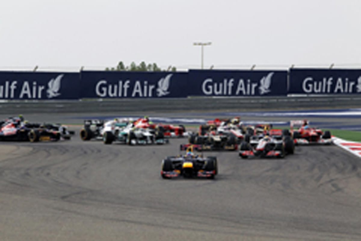 F1バーレーンGP 結果:セバスチャン・ベッテルが今季初優勝!