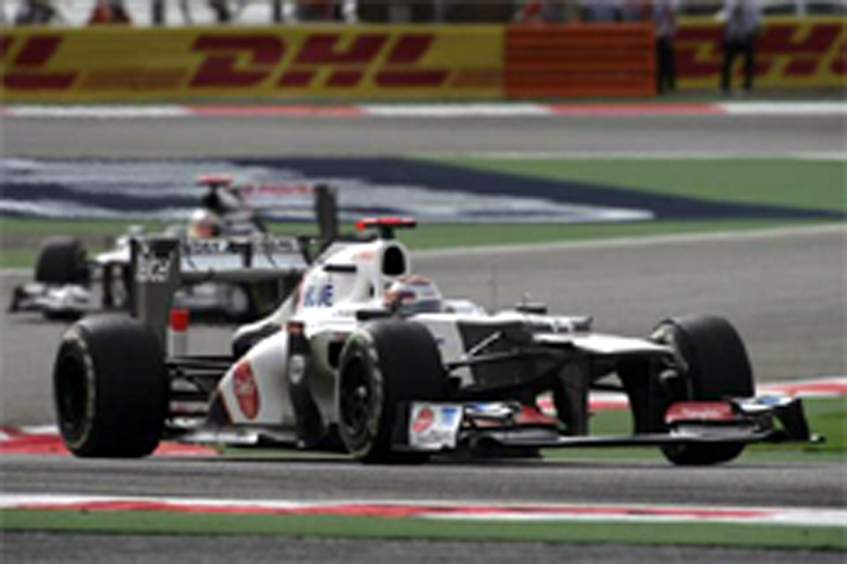 ザウバー：小林可夢偉は13位 （F1バーレーンGP）