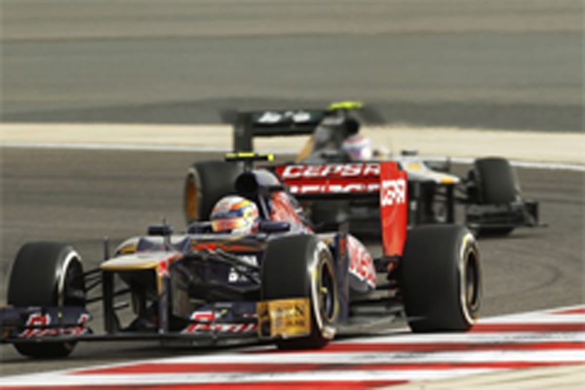 トロ・ロッソ:スタート位置を生かせず (F1バーレーンGP)