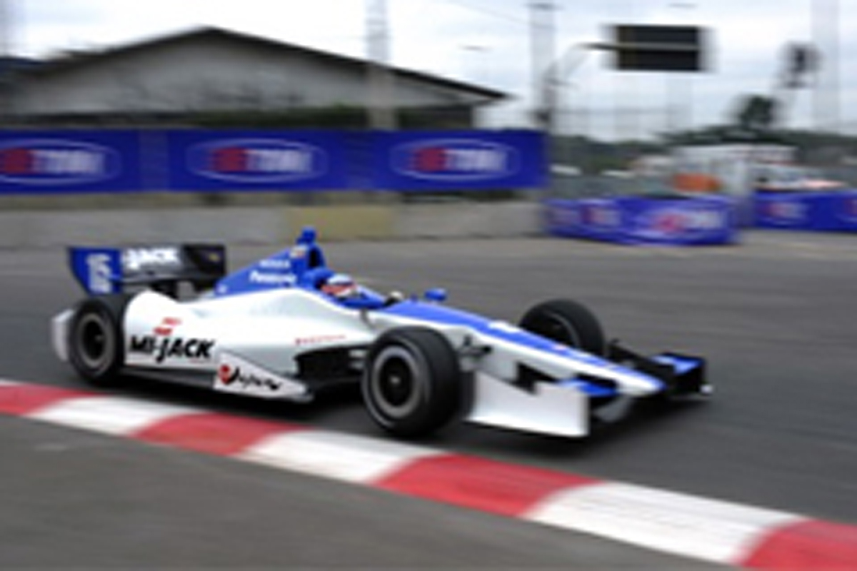 佐藤琢磨、トラブルで予選に出走できず (インディカー 第4戦)