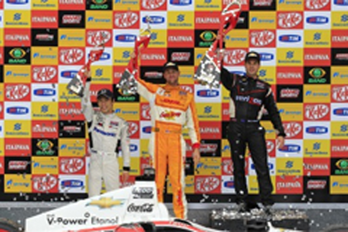 佐藤琢磨、インディカー初表彰台3位！ （インディカー第4戦）