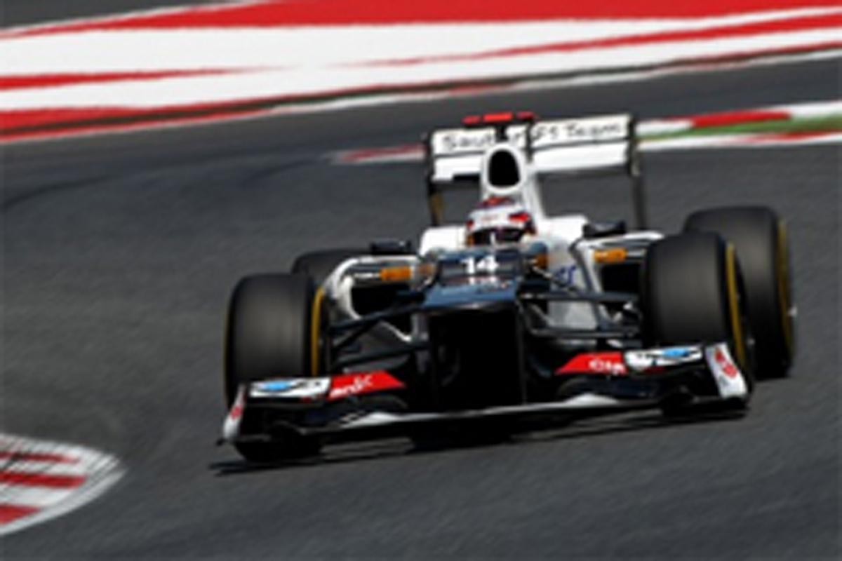 ザウバー:小林可夢偉は10番手 (F1スペインGP 予選)