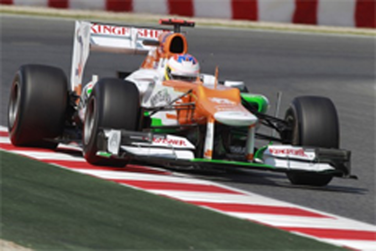 フォース・インディア:実力通りの予選結果 (F1スペインGP 予選)