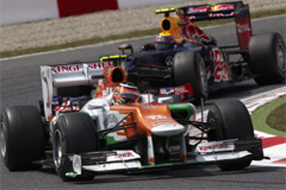 フォース・インディア:ヒュルケンベルグがポイント獲得 (F1スペインGP)
