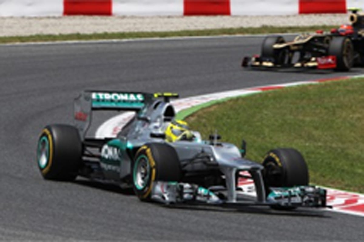 メルセデスAMG：ニコ・ロズベルグが7位を死守 （F1スペインGP）