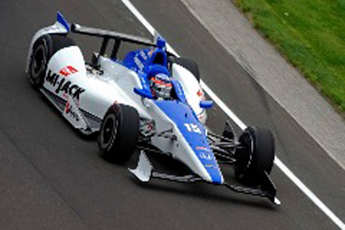 佐藤琢磨、インディ500のプラクティス初日は12番手