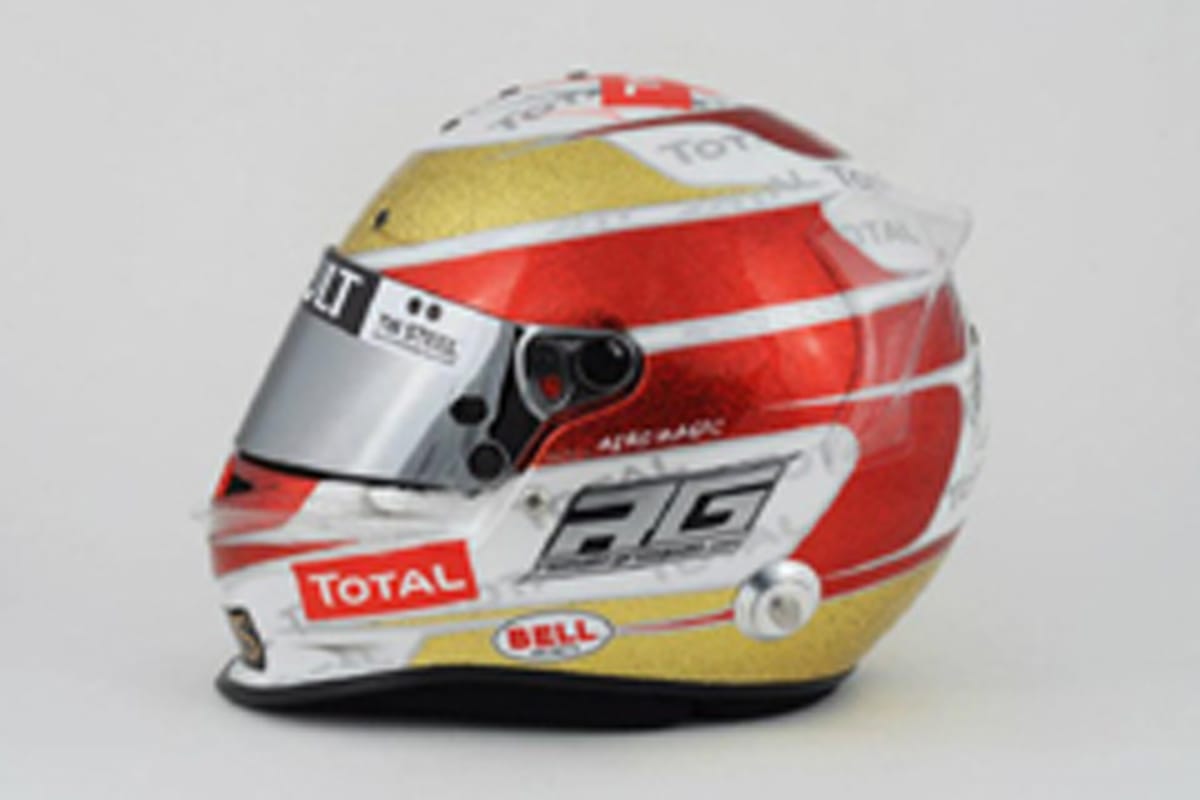 ロマン・グロージャン F1モナコGP 特別ヘルメット