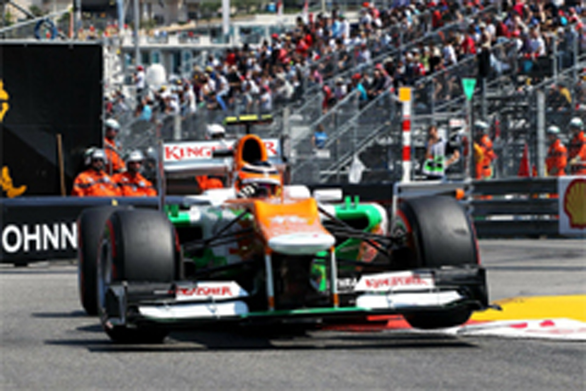 フォース・インディア:惜しくもQ3に届かず (F1モナコGP 予選)