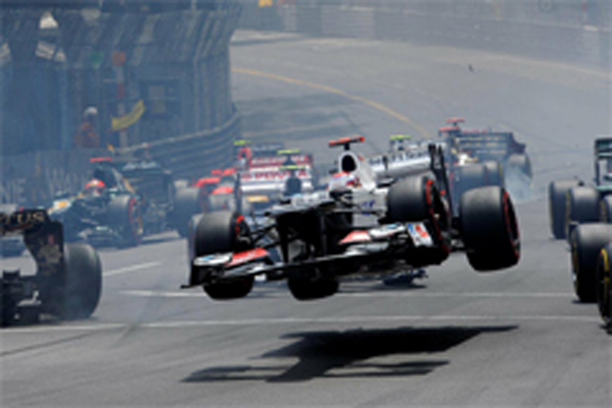 ザウバー:小林可夢偉はリタイア (F1モナコGP)