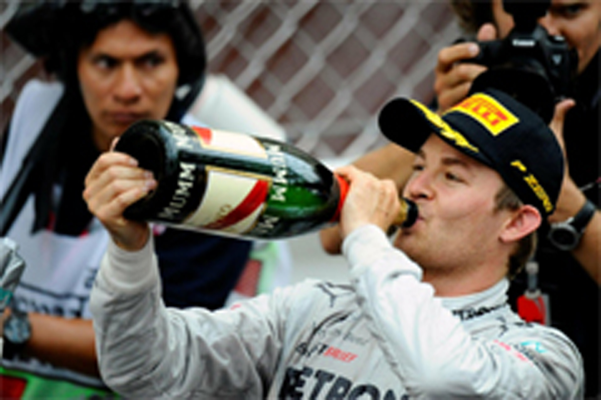 メルセデスAMG:ニコ・ロズベルグが2位表彰台 (F1モナコGP)
