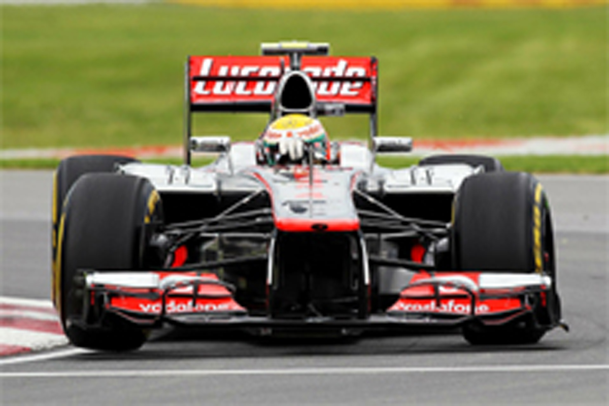 F1カナダGP フリー走行2回目：ルイス・ハミルトンがトップタイム