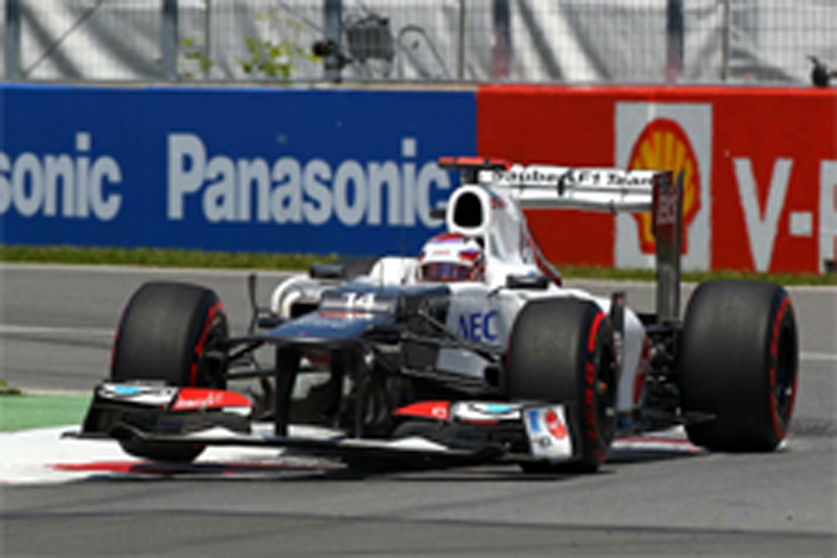 ザウバー:小林可夢偉は11番手 (F1カナダGP 予選)