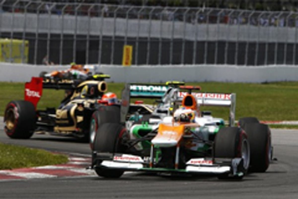 フォース・インディア:ポイントに届かず (F1カナダGP)