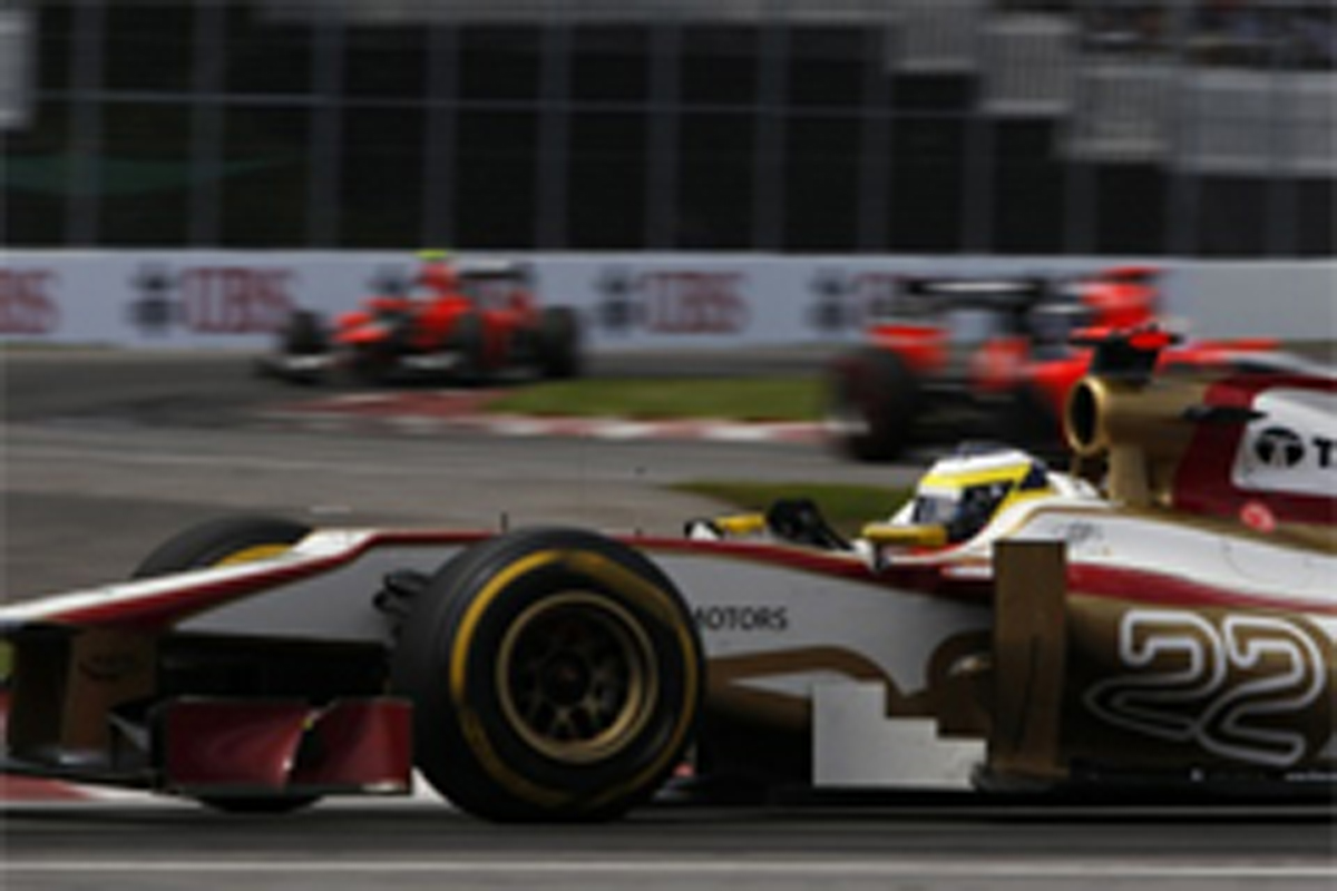 HRT：ダブルリタイア （F1カナダGP）