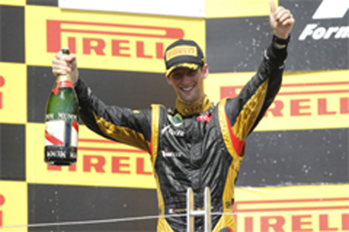 ロータス：ロマン・グロージャンが2位表彰台 （F1カナダGP）