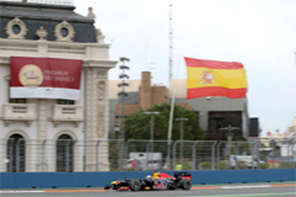 F1ヨーロッパGP フリー走行2回目：セバスチャン・ベッテルがトップタイム
