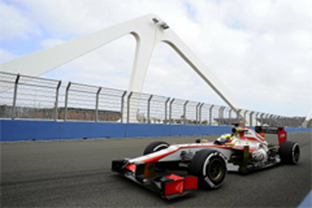 HRT:F1ヨーロッパGP 初日のコメント