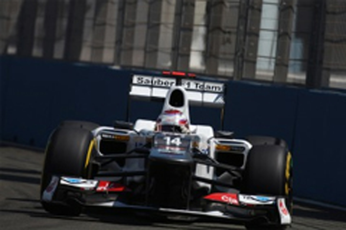 ザウバー：小林可夢偉が7番手 （F1ヨーロッパGP 予選）