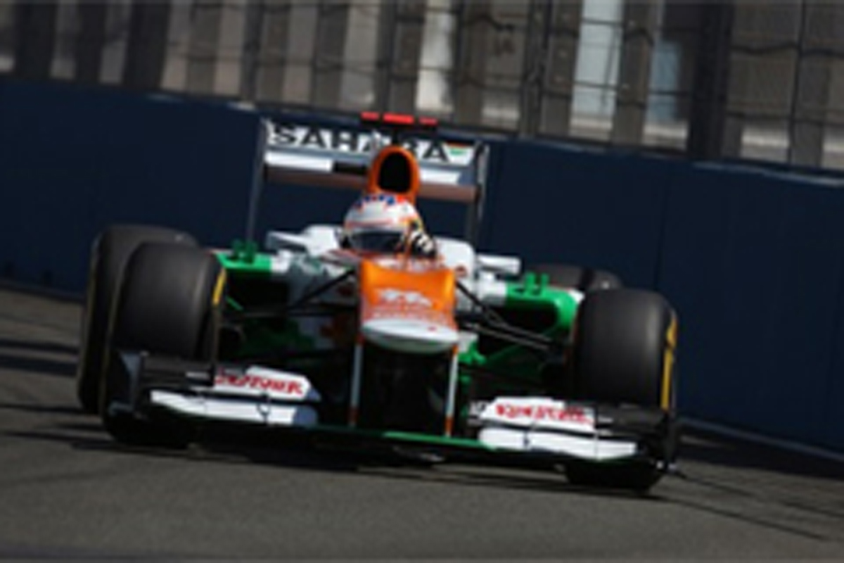 フォース・インディア:2台揃ってQ3進出 (F1ヨーロッパGP 予選)