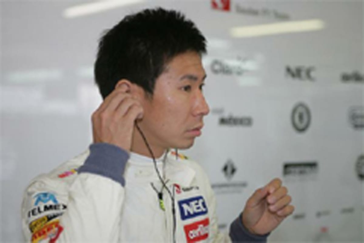 小林可夢偉、次戦F1イギリスGPで5グリッド降格ペナルティ