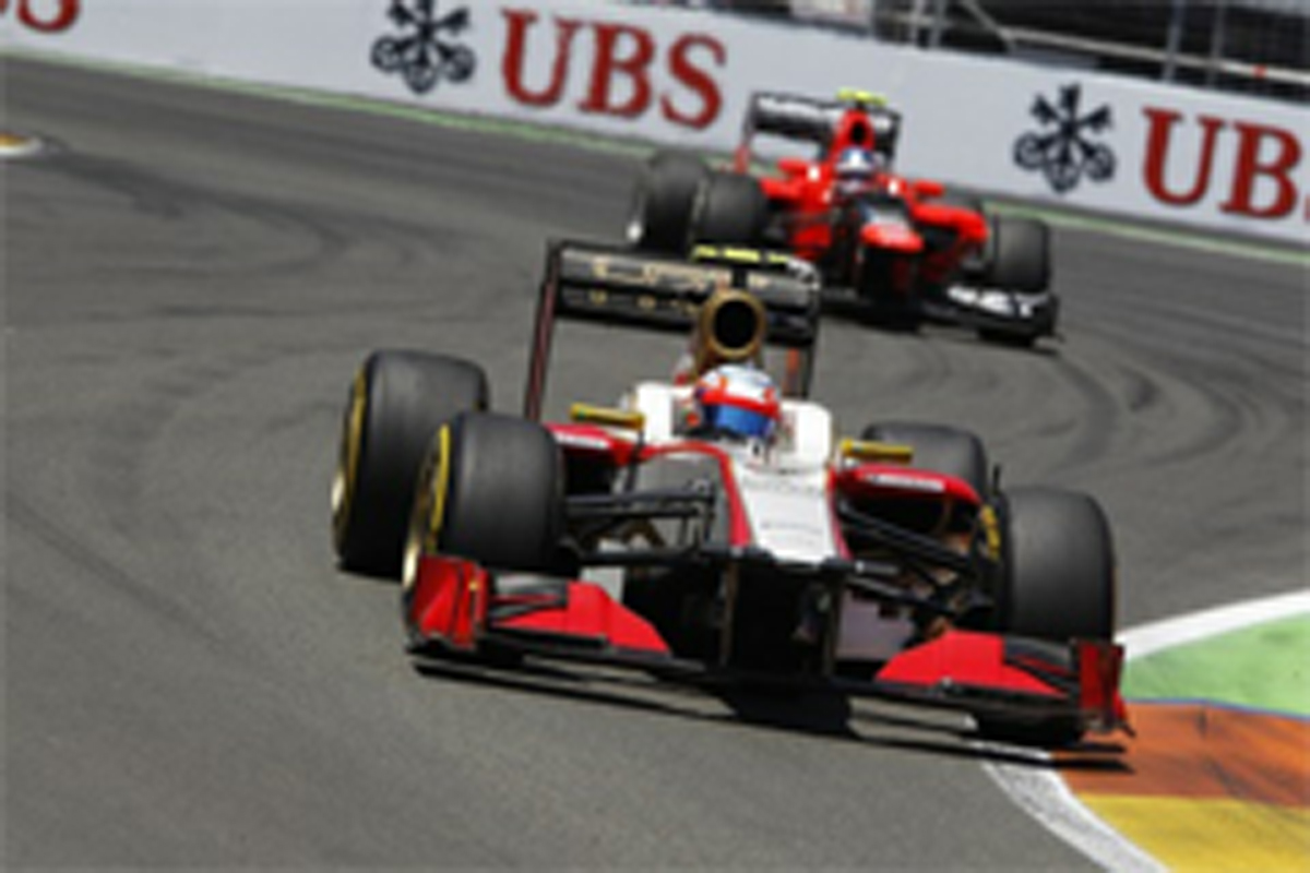 HRT:母国レースでダブル完走 (F1ヨーロッパGP)