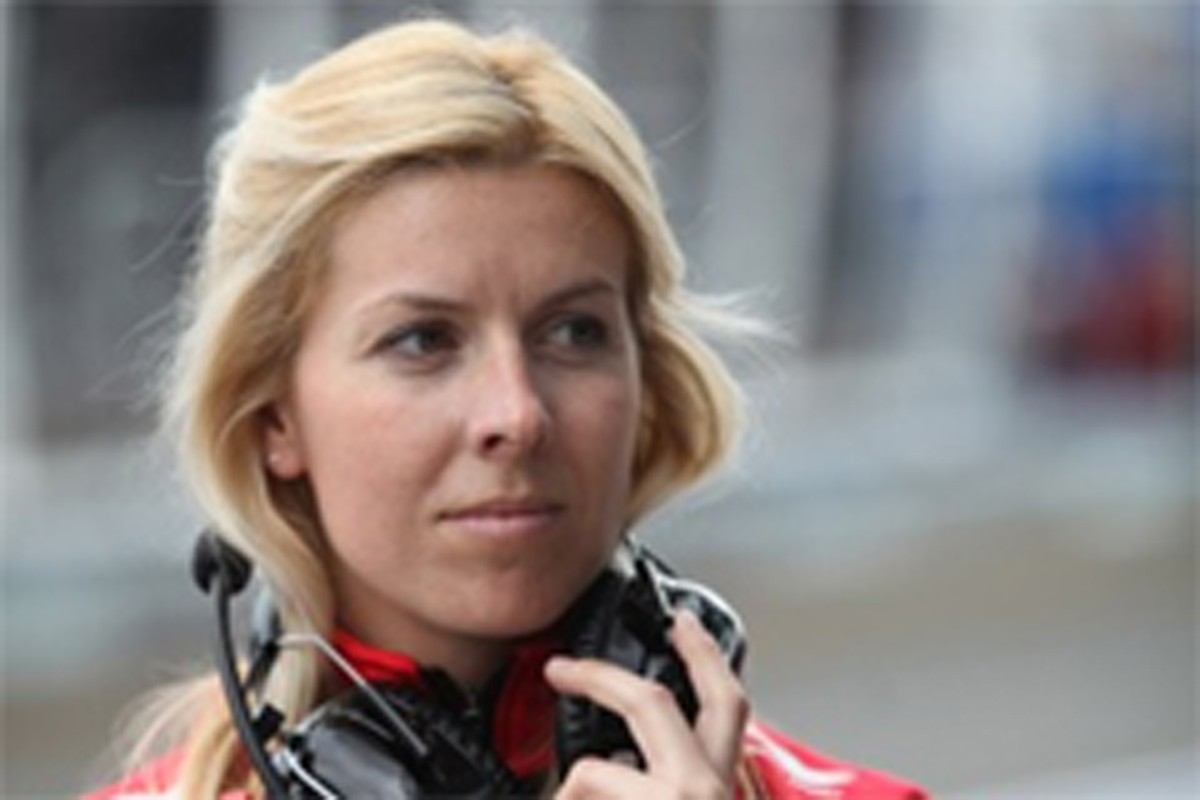 マリア・デ・ヴィロタ、F1テストでクラッシュして負傷