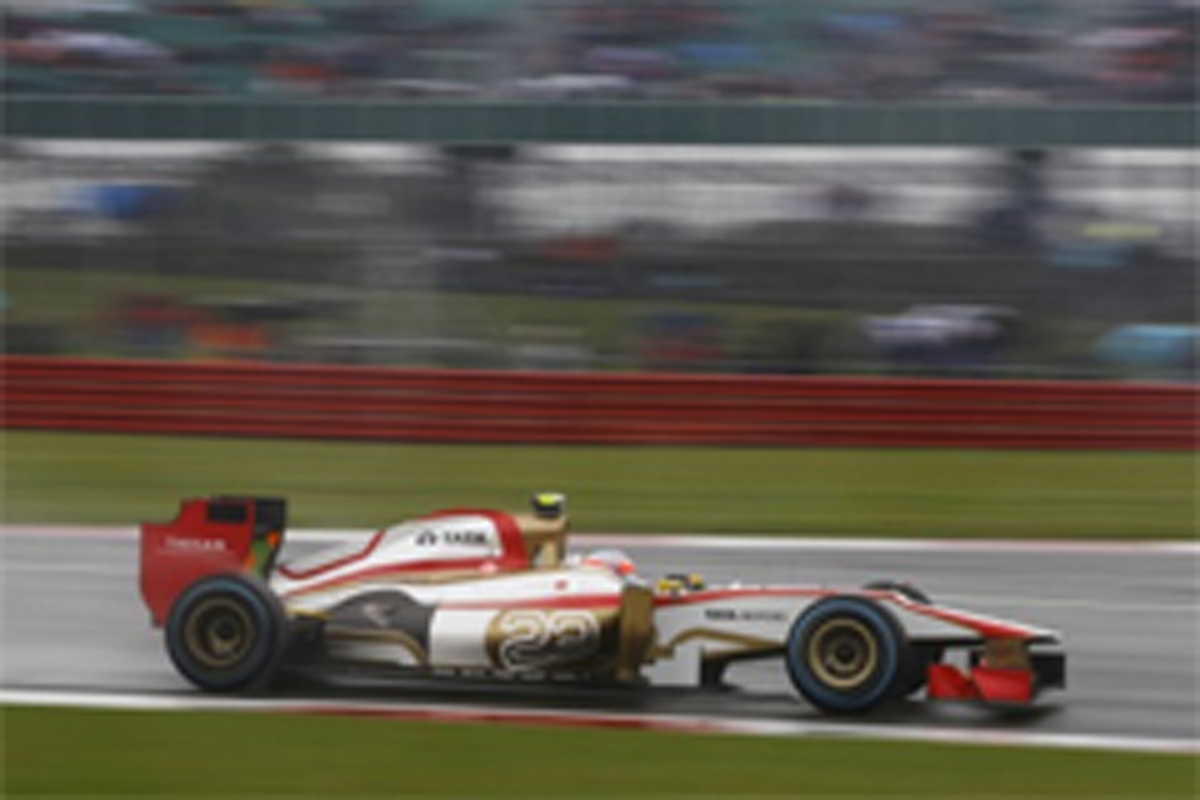HRT:F1イギリスGP 初日のコメント