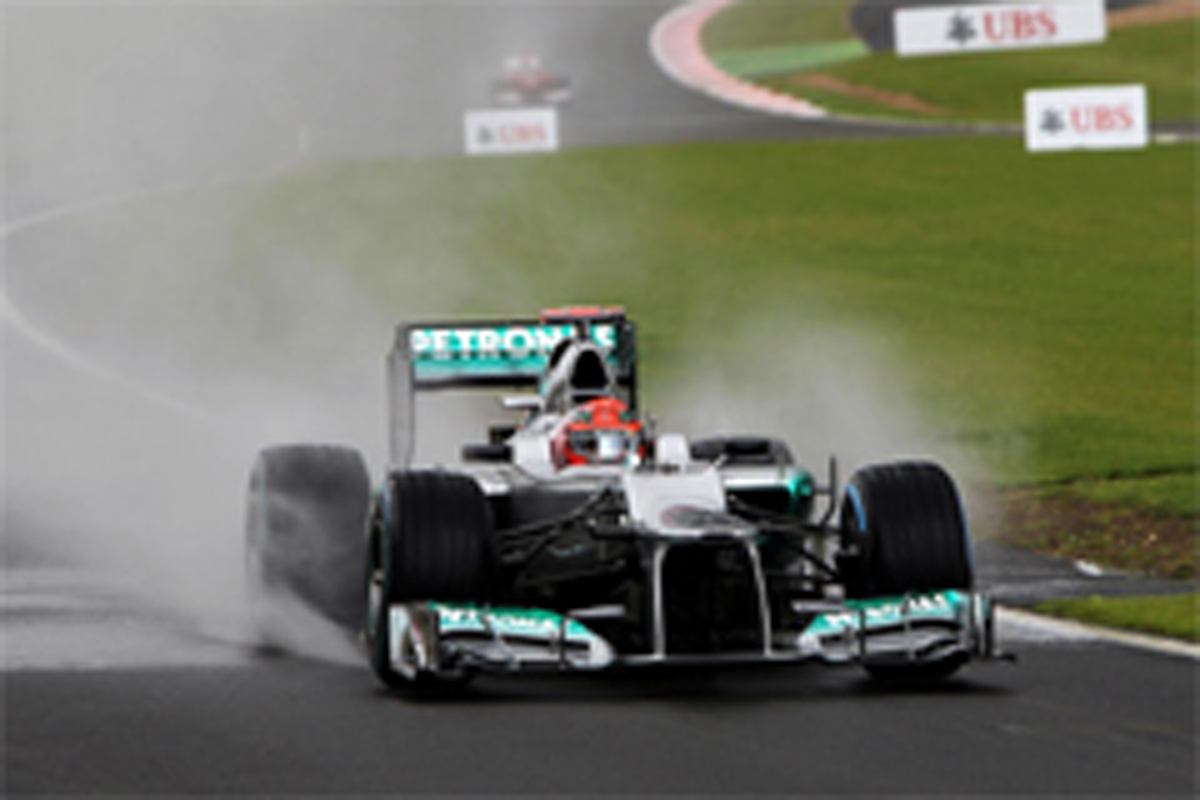 メルセデスAMG：シューマッハが3番グリッド獲得 （F1イギリスGP 予選）