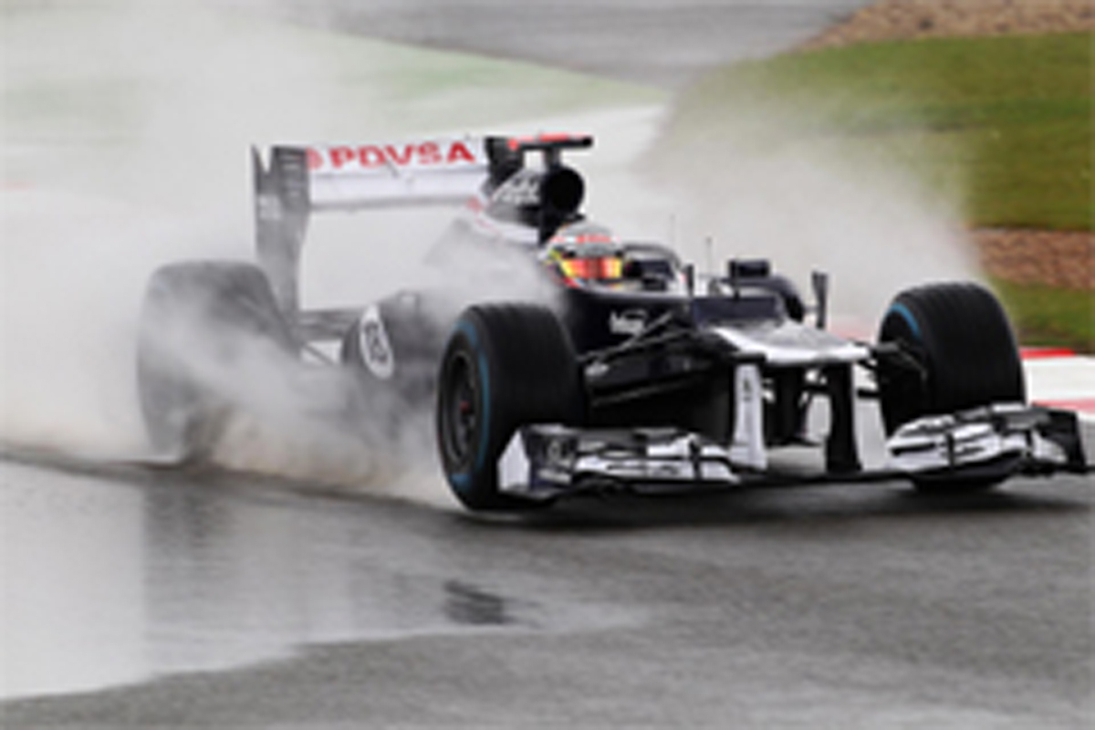 ウィリアムズ:パストール・マルドナドが7番手 (F1イギリスGP 予選)