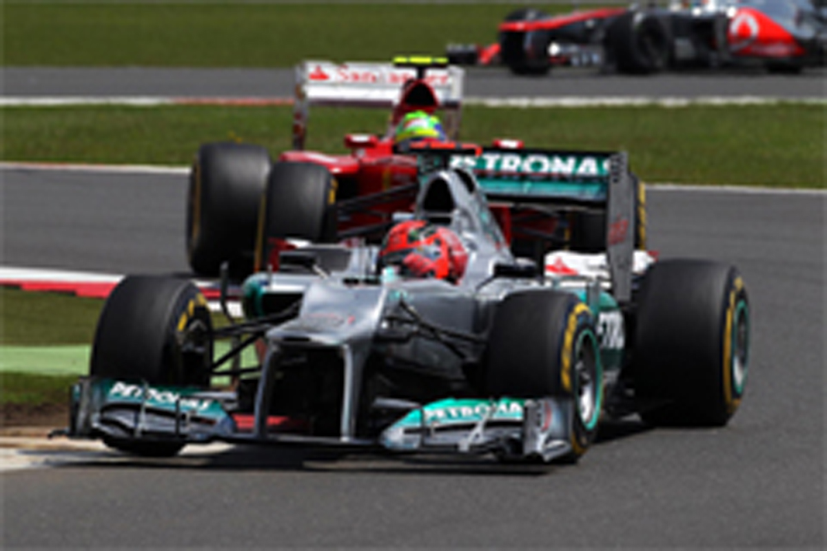 メルセデスAMG：ミハエル・シューマッハが7位 （F1イギリスGP）