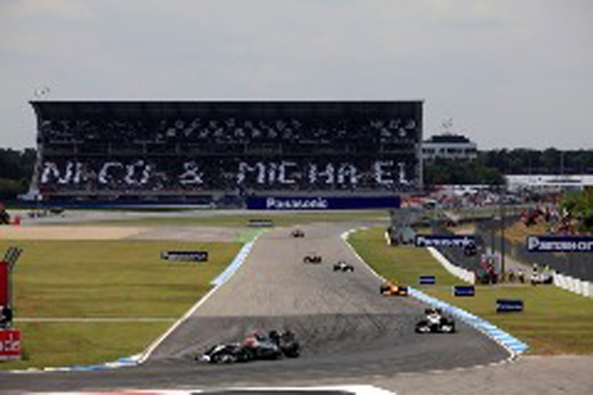 F1ドイツGP、DRSゾーンはパラボリカに設置