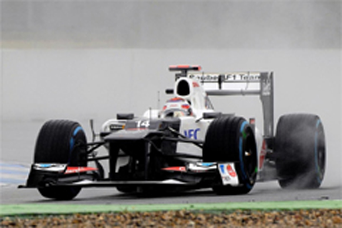 ザウバー：小林可夢偉は13番手タイム （F1ドイツGP 初日）