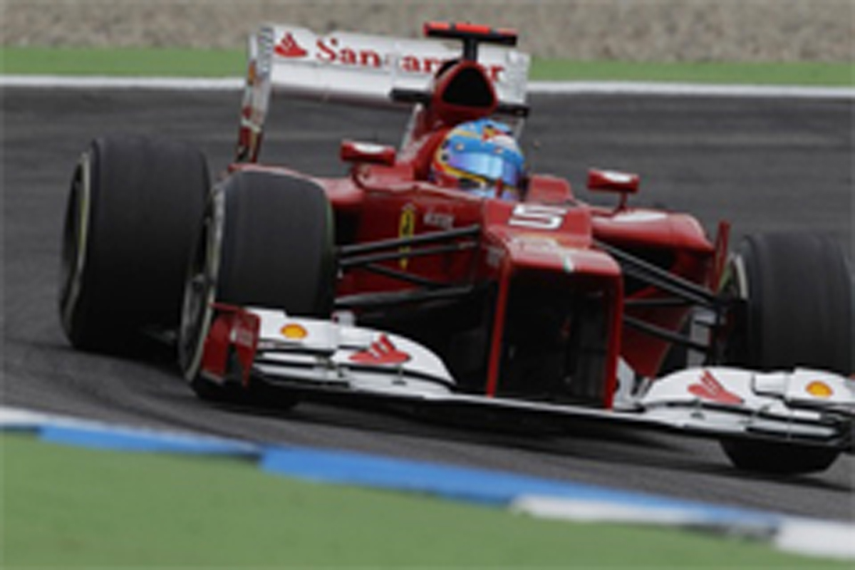 F1ドイツGP フリー走行3回目：フェルナンド・アロンソがトップタイム