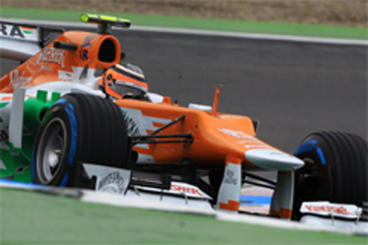 フォース・インディア:ヒュルケンベルグが5番手 (F1ドイツGP 予選)