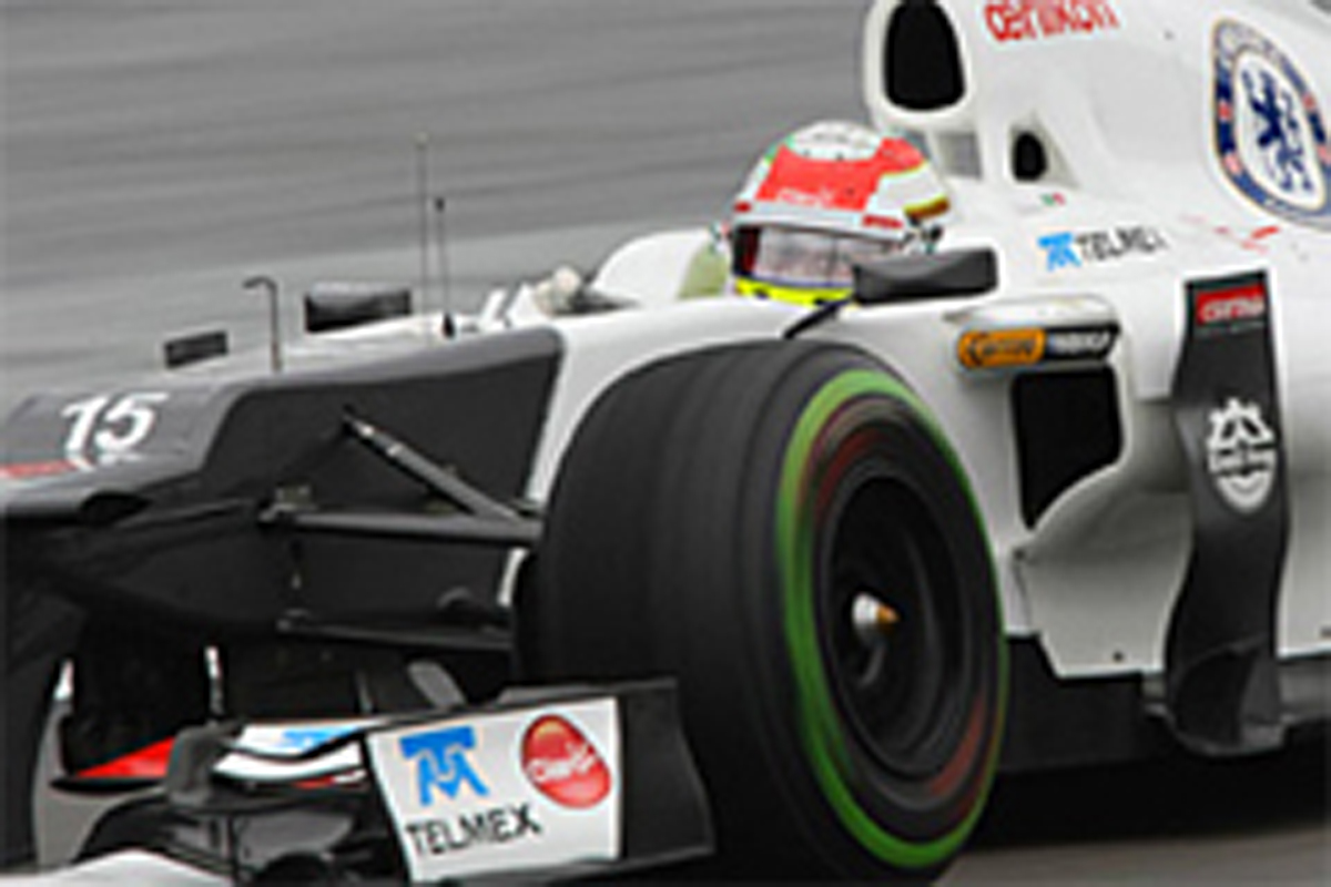 セルジオ・ペレス、妨害行為で5グリッド降格ペナルティ （F1ドイツGP）