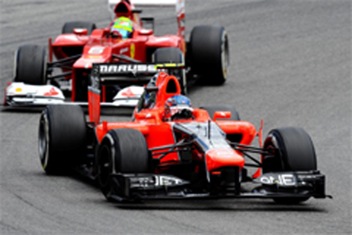 マルシャ:地元ティモ・グロックは大苦戦 (F1ドイツGP)