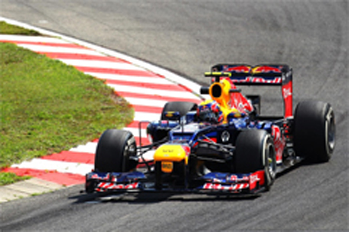 F1ハンガリーGP フリー走行3回目：マーク・ウェバーがトップタイム