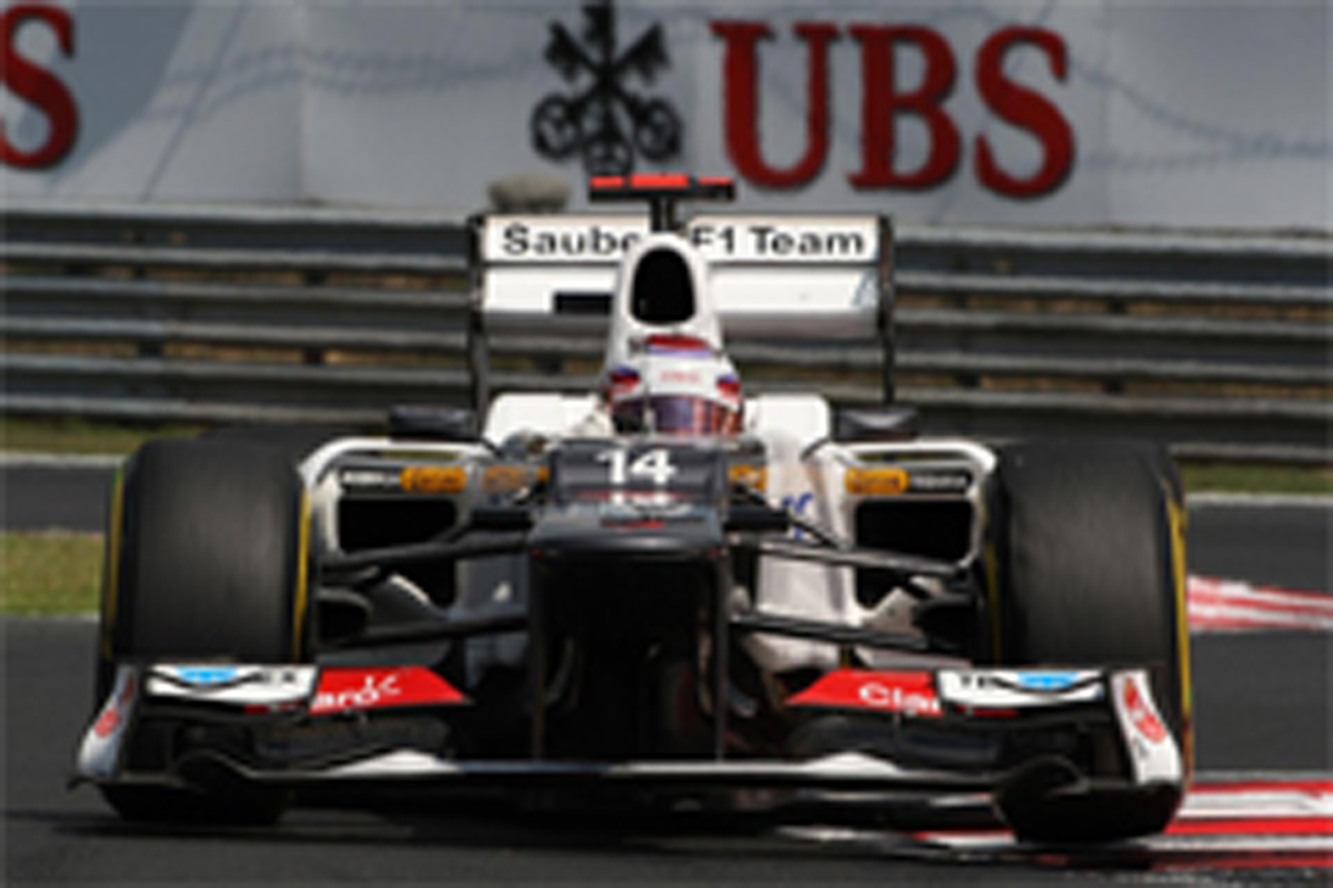 ザウバー：小林可夢偉は15番手 （F1ハンガリーGP 予選）