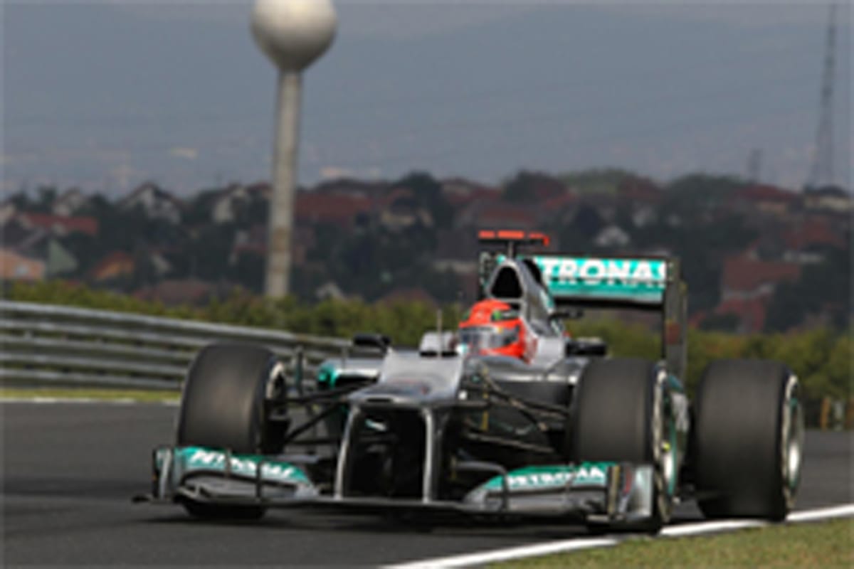 メルセデスAMG:F1ハンガリーGP 初日のコメント