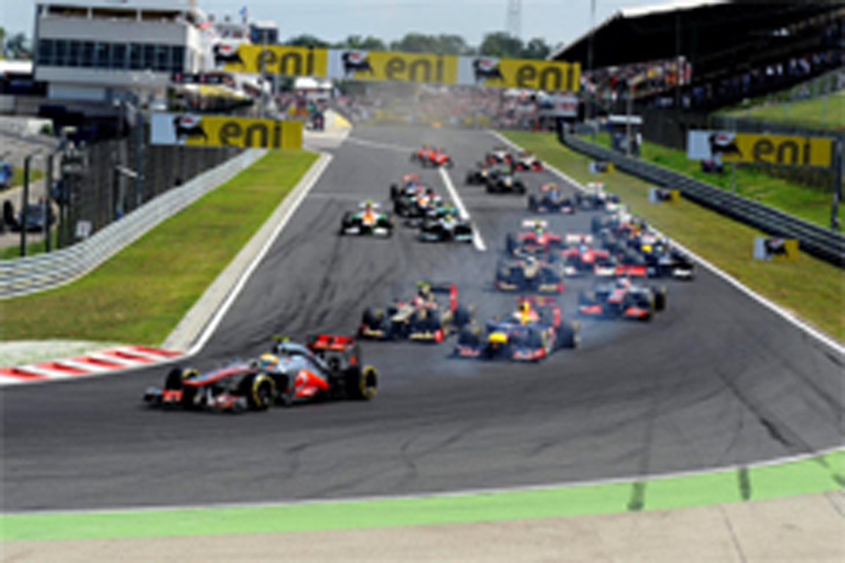 F1ハンガリーGP 結果:ルイス・ハミルトンが今季2勝目!